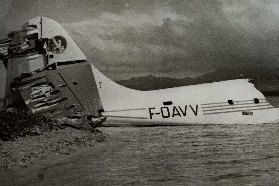 Photo du crash du 19 fevrier 1958 - Michel Liaut